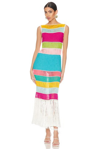 x REVOLVE Rainbow Midi Dress
                    
                    My Beachy Side | Revolve Clothing (Global)