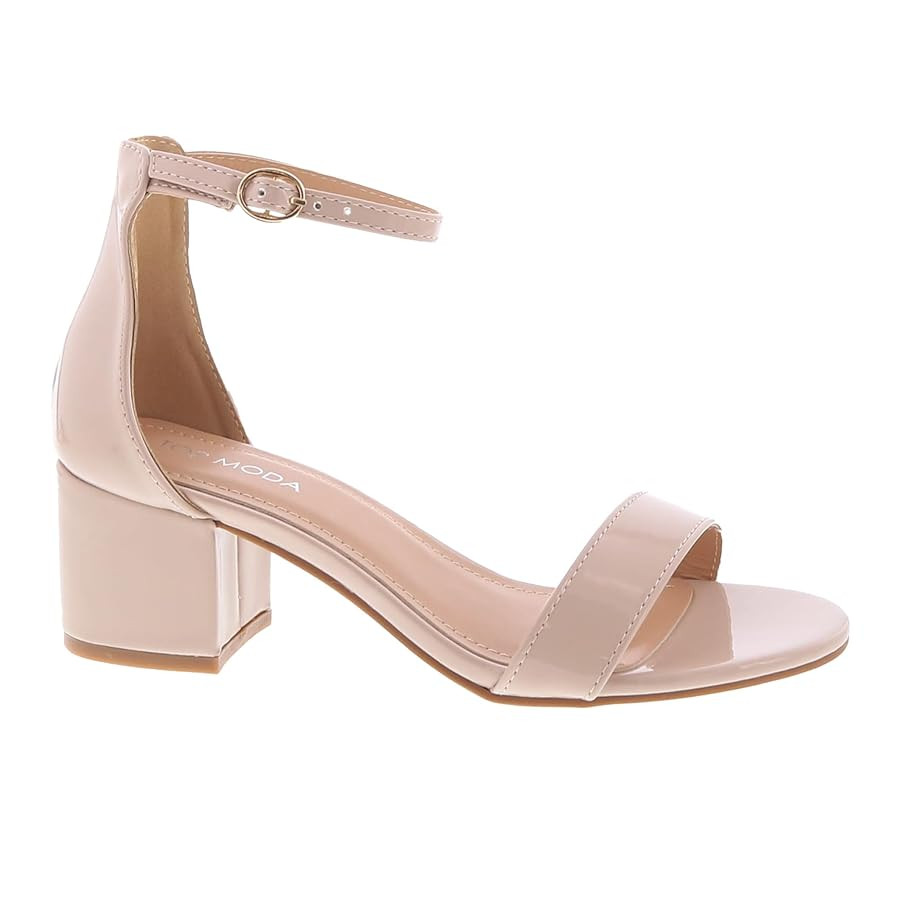 TOP Moda Darcie-1 Ankle Strap Dressy High Heel Sandal, Non-slip Sole, For Wedding, Party, Prom, E... | Amazon (US)