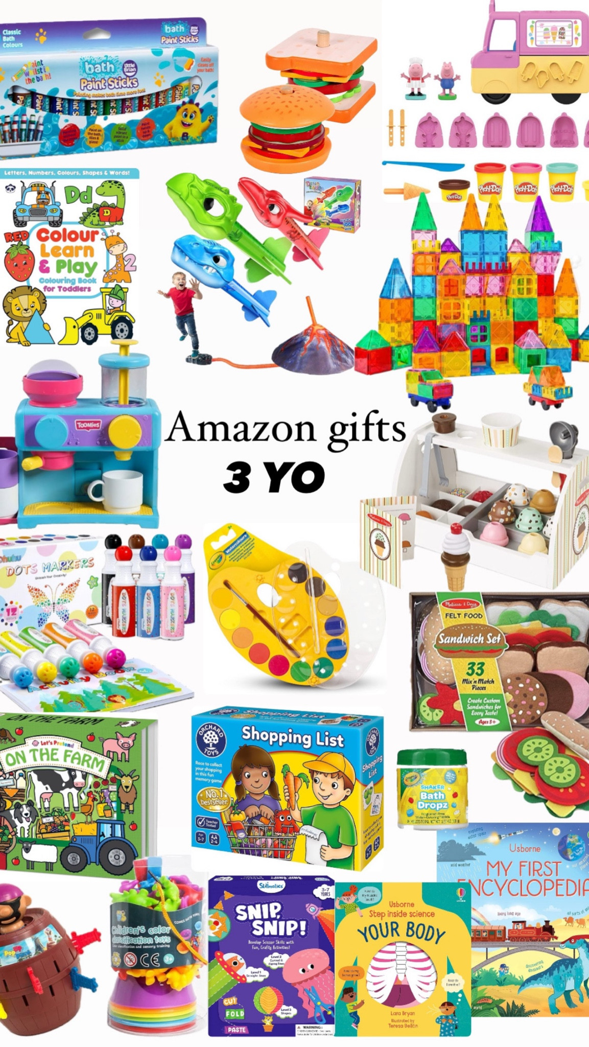 3 year old gifts - Amazon edition

#LTKuk #LTKkids #LTKfamily