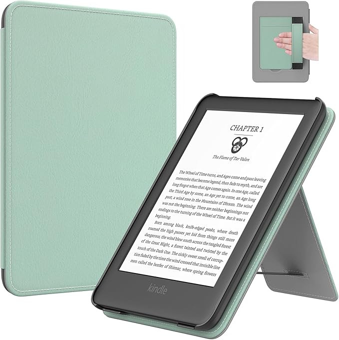 MoKo Case for 6" All-New Kindle(11th Generation 2022 Release), Lightweight PU Leather Cover Stand... | Amazon (US)