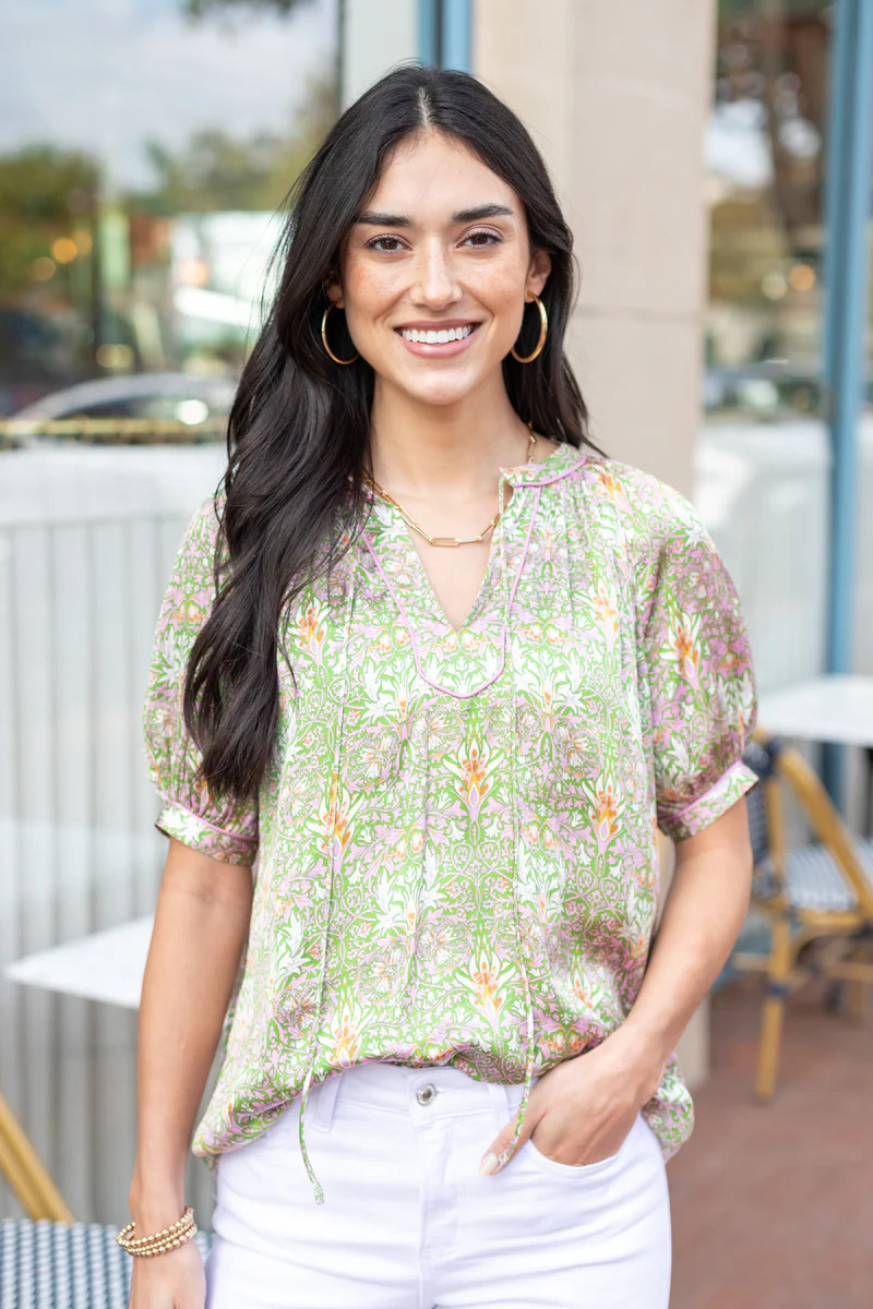 Alina Top- Pink | Avara