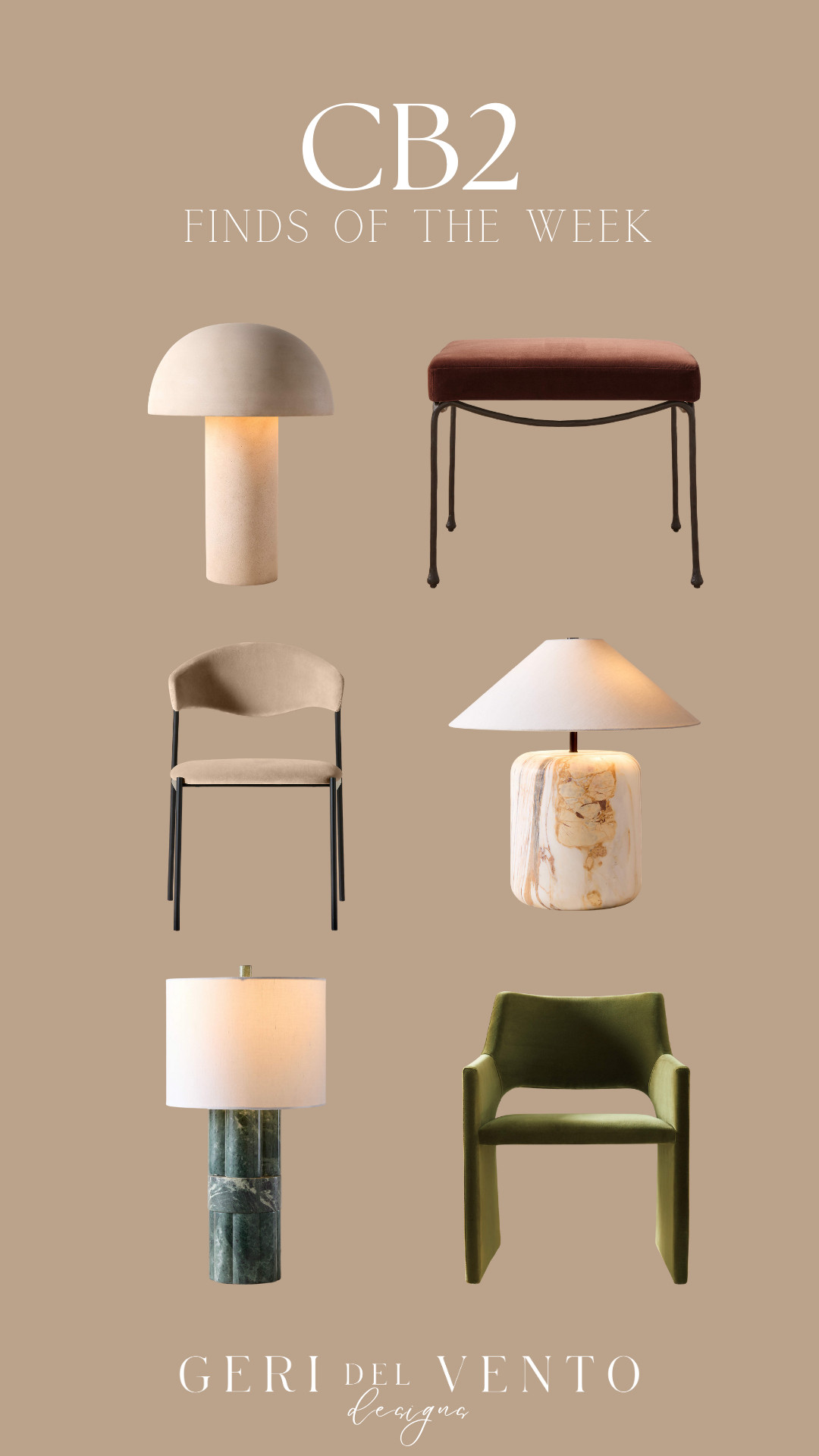 CB2 Finds of the week 

 #LTKU #LTKHome