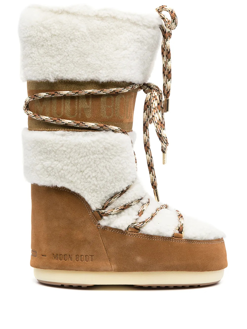 shearling moon boots | Farfetch (US)