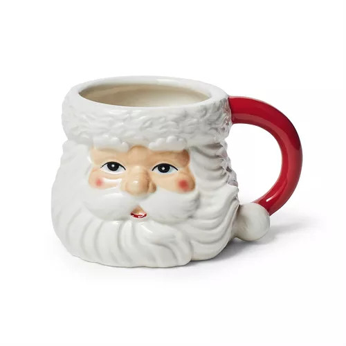 Sur La Table Snowy Village Santa Mug | Sur La Table