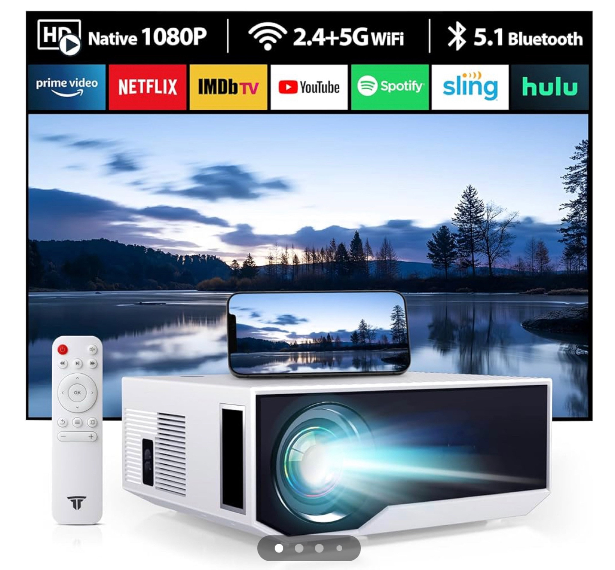 Summer Nights on the porch with a projector! Currently 68% off! 

#LTKSeasonal #LTKSummerSales #LTKFamily
