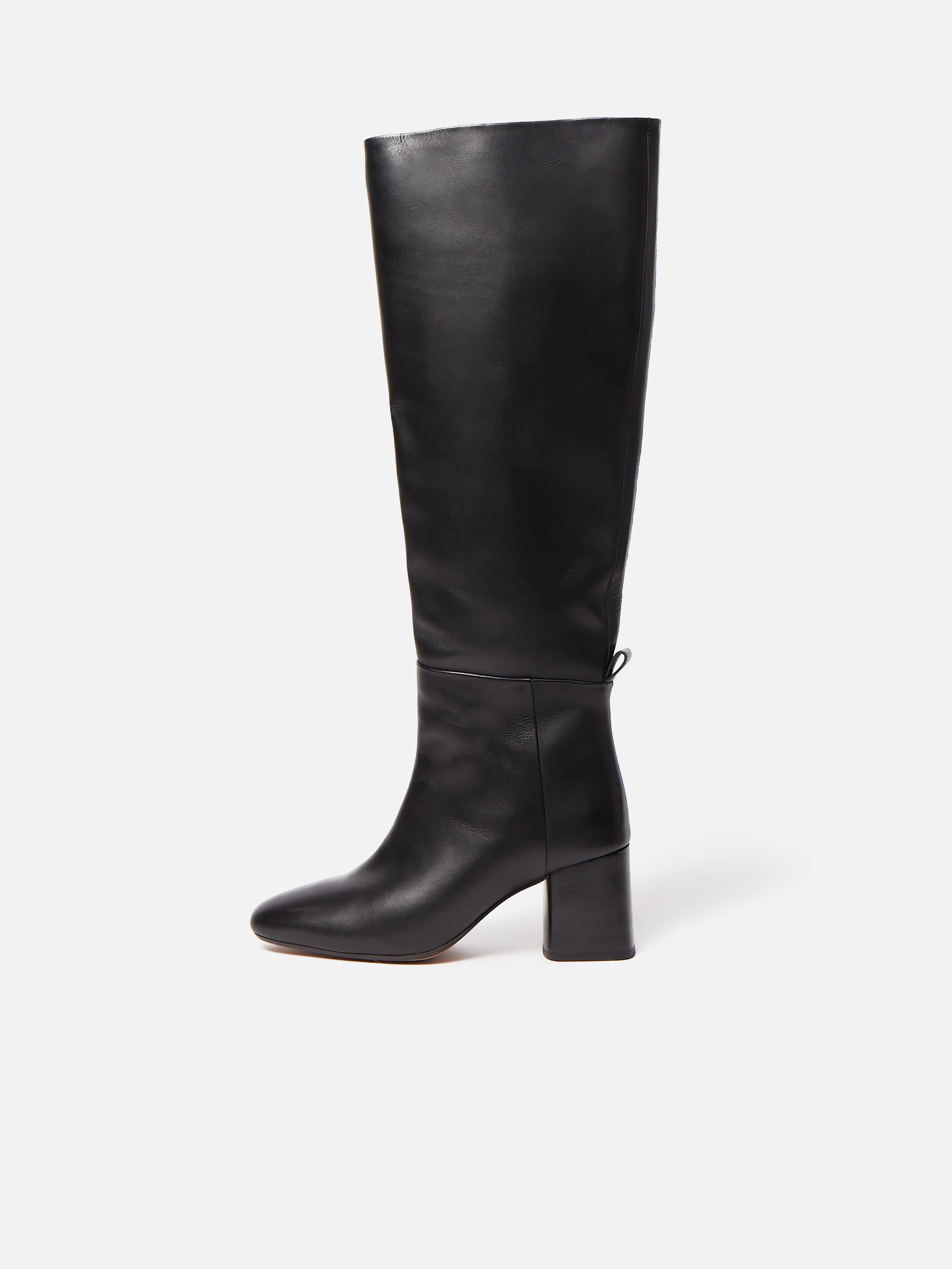 Heeled Riding Boot | Black | Jigsaw (UK)