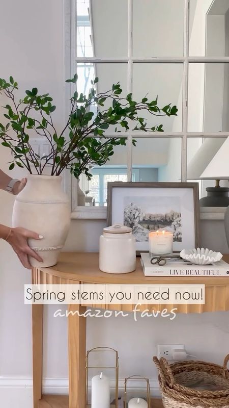 Spring home decor and styling for your console table!! Love these affordable spring decor finds!!

(2/27)

#LTKhome #LTKVideo #LTKstyletip