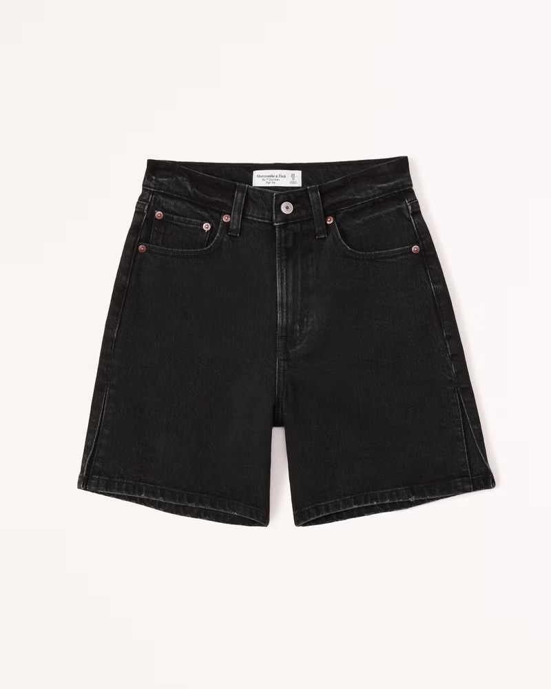 High Rise 7 Inch Dad Short | Abercrombie & Fitch (US)