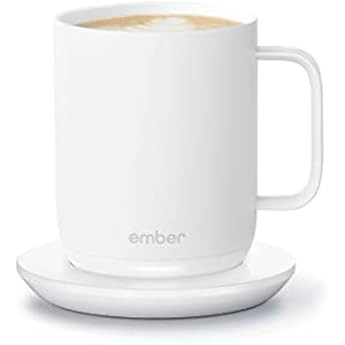 New Ember Temperature Control Smart Mug 2, 295 ml, White, 1.5-hr Battery Life - App Controlled Heate | Amazon (CA)