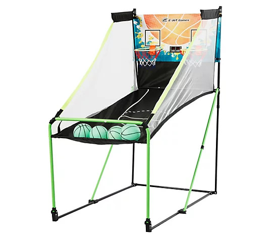 E-Jet Games Light Up Basketball Arcade Game - QVC.com | QVC