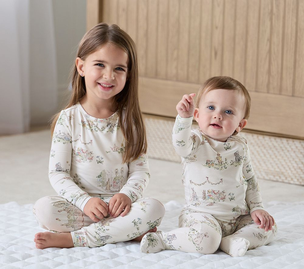 Riley Sheehey English Garden Family Pajama Collection | Pottery Barn Kids