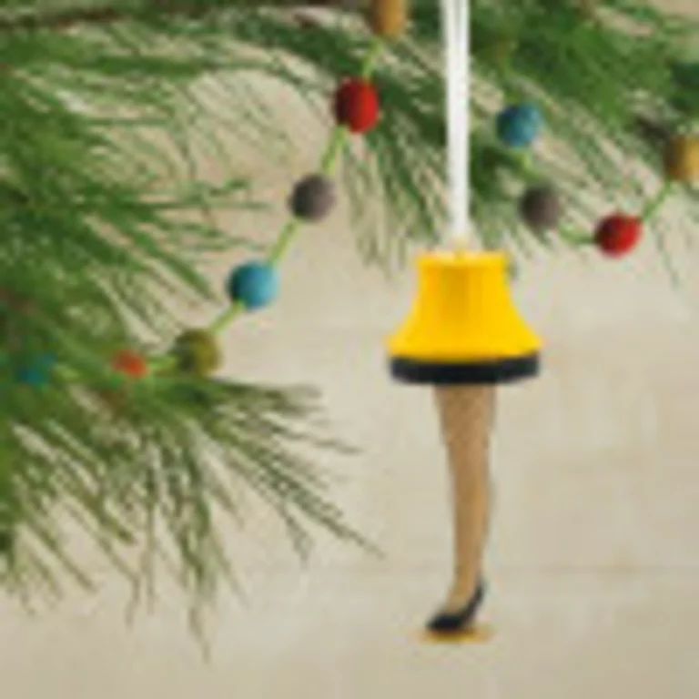 Hallmark A Christmas Story Leg Lamp Christmas Ornament | Walmart (US)