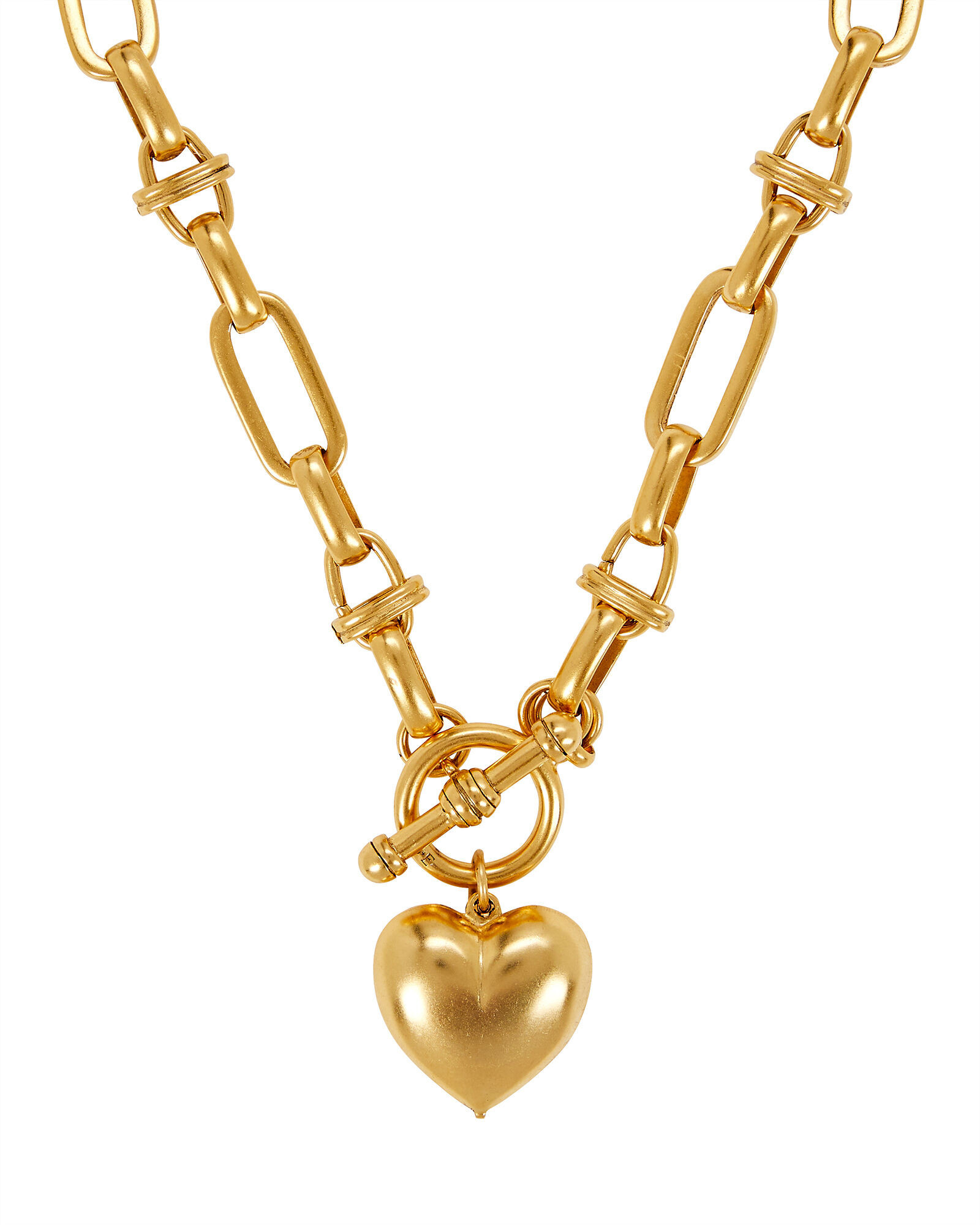 Barbie Gold-Plated Chain Toggle Necklace | INTERMIX