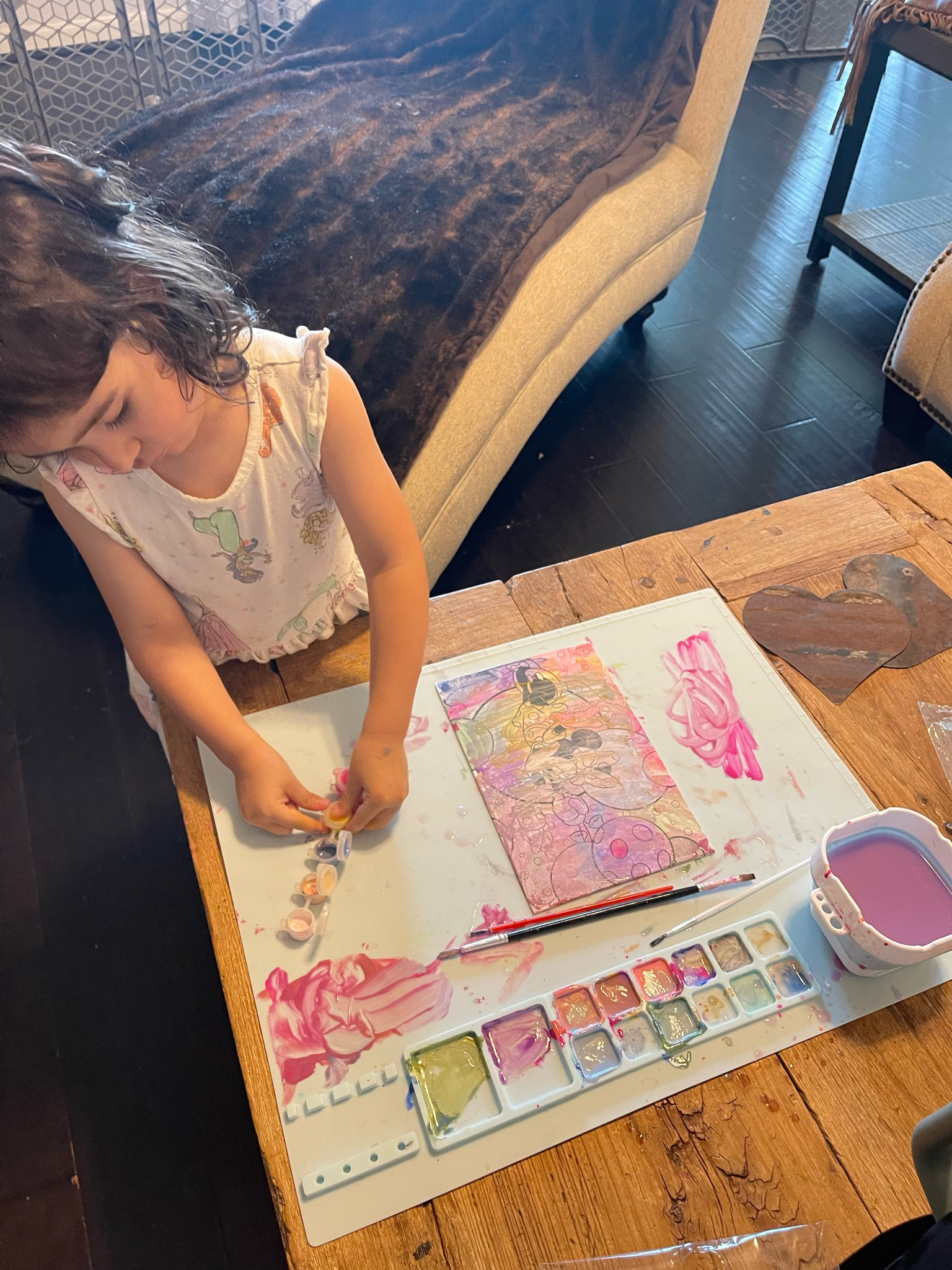This paint mat is a life saver. Perfect for toddlers and kids arts & crafts! Love this mess-free solution and it’s so easy to clean. Also has its own magnetic water bowl to avoid water spills! 🎨 

#LTKFindsUnder50 #LTKSaleAlert #LTKKids