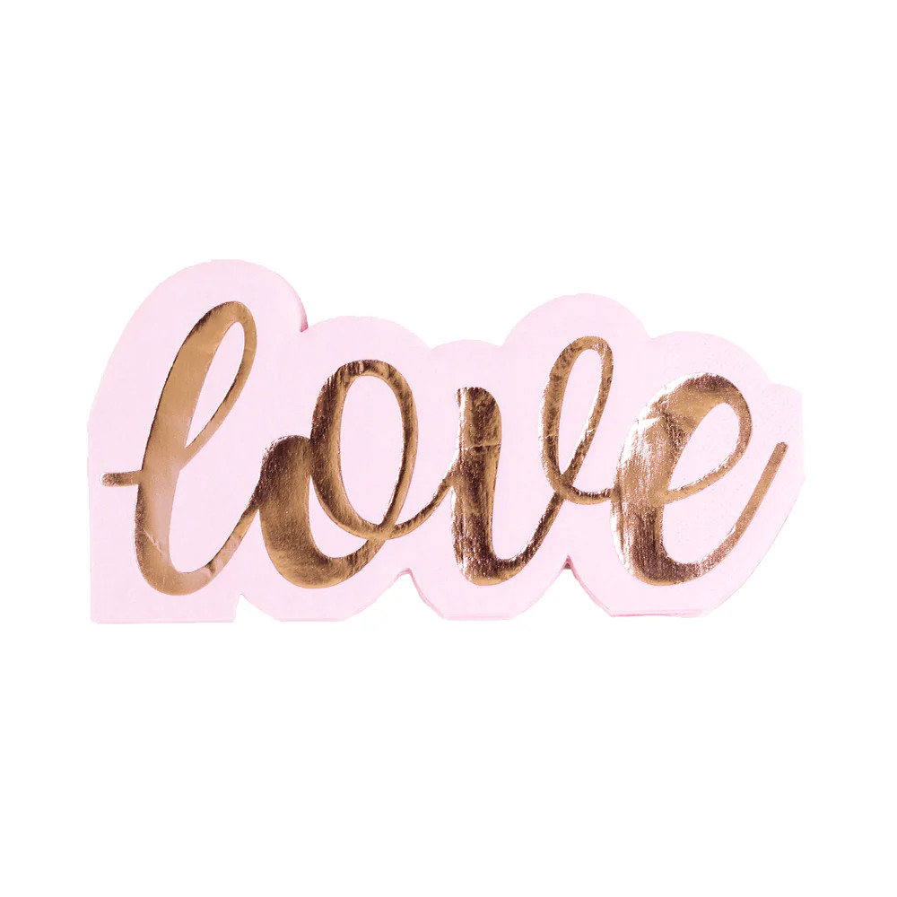 "Love" Guest Napkins | Shop Sweet Lulu