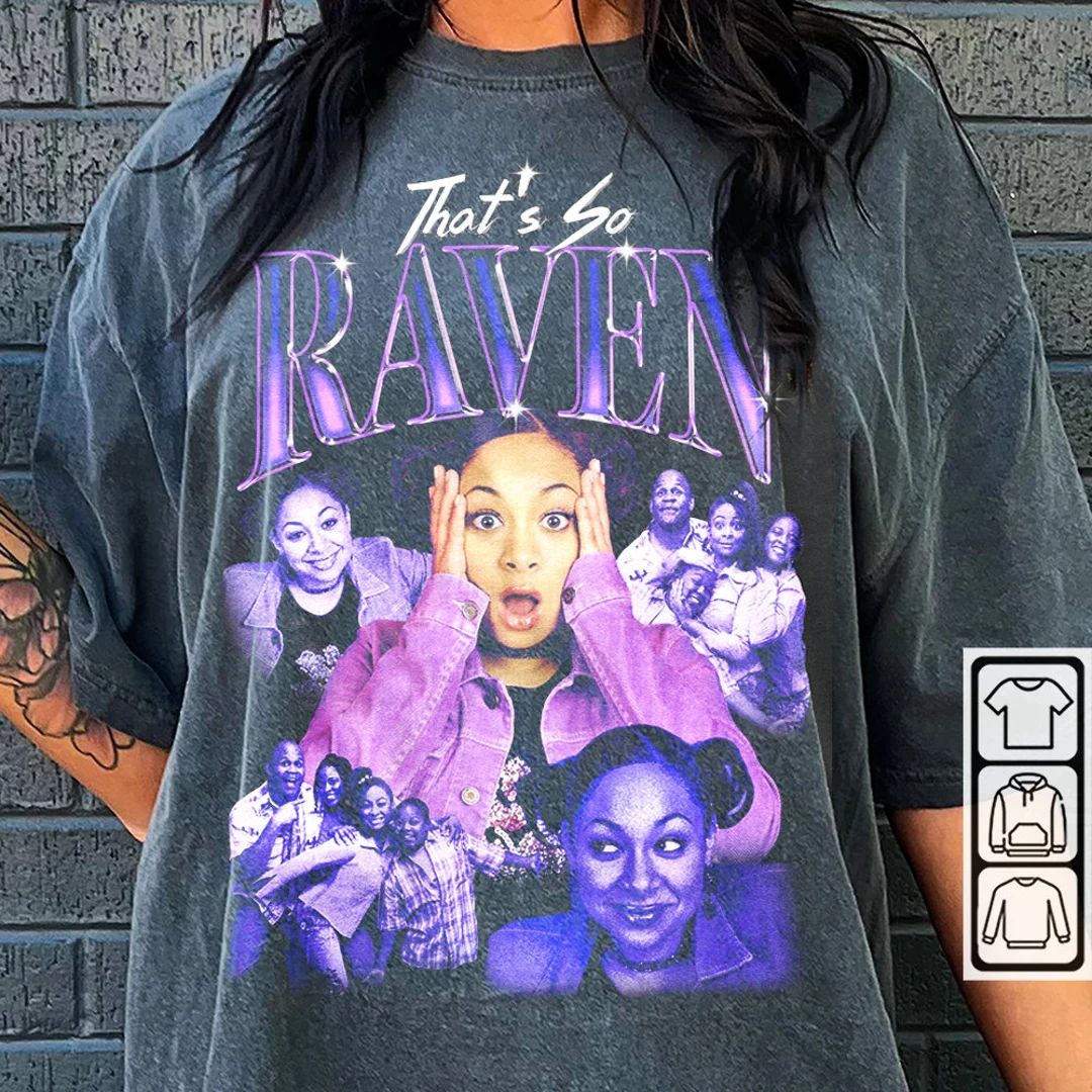 That's So Raven Movie Shirt, Vintage Merch Y2K That's So Raven Tshirt, That's So Raven 90's Bootl... | Etsy (US)