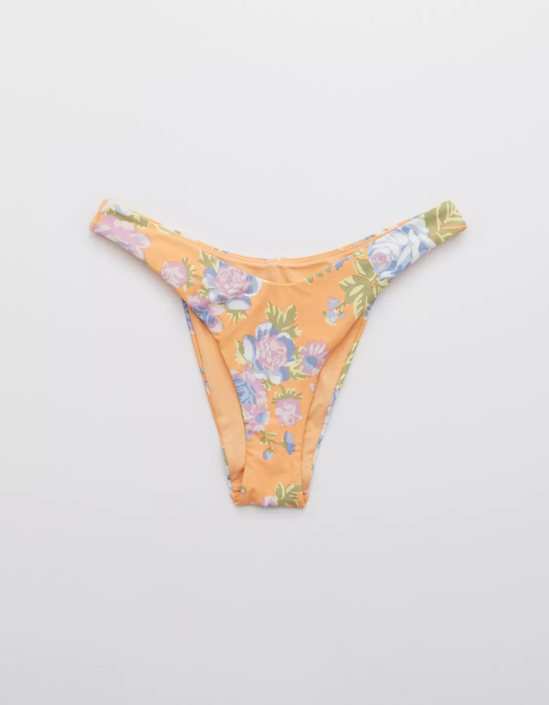 Aerie Printed Super High Cut Cheekiest Bikini Bottom | American Eagle Outfitters (US & CA)