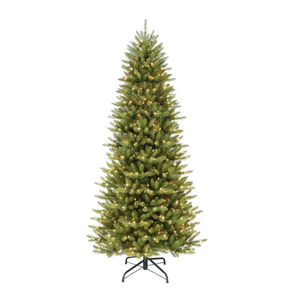 Guindin 10' Lighted Artificial Fir Christmas Tree | Birch Lane