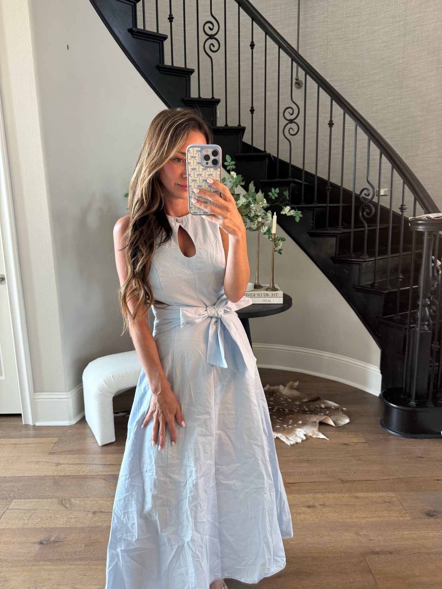 I think I tied the bow wrong but I think it’s still cute! Under $55!

#LTKgrwm #LTKootd #LTKOver40