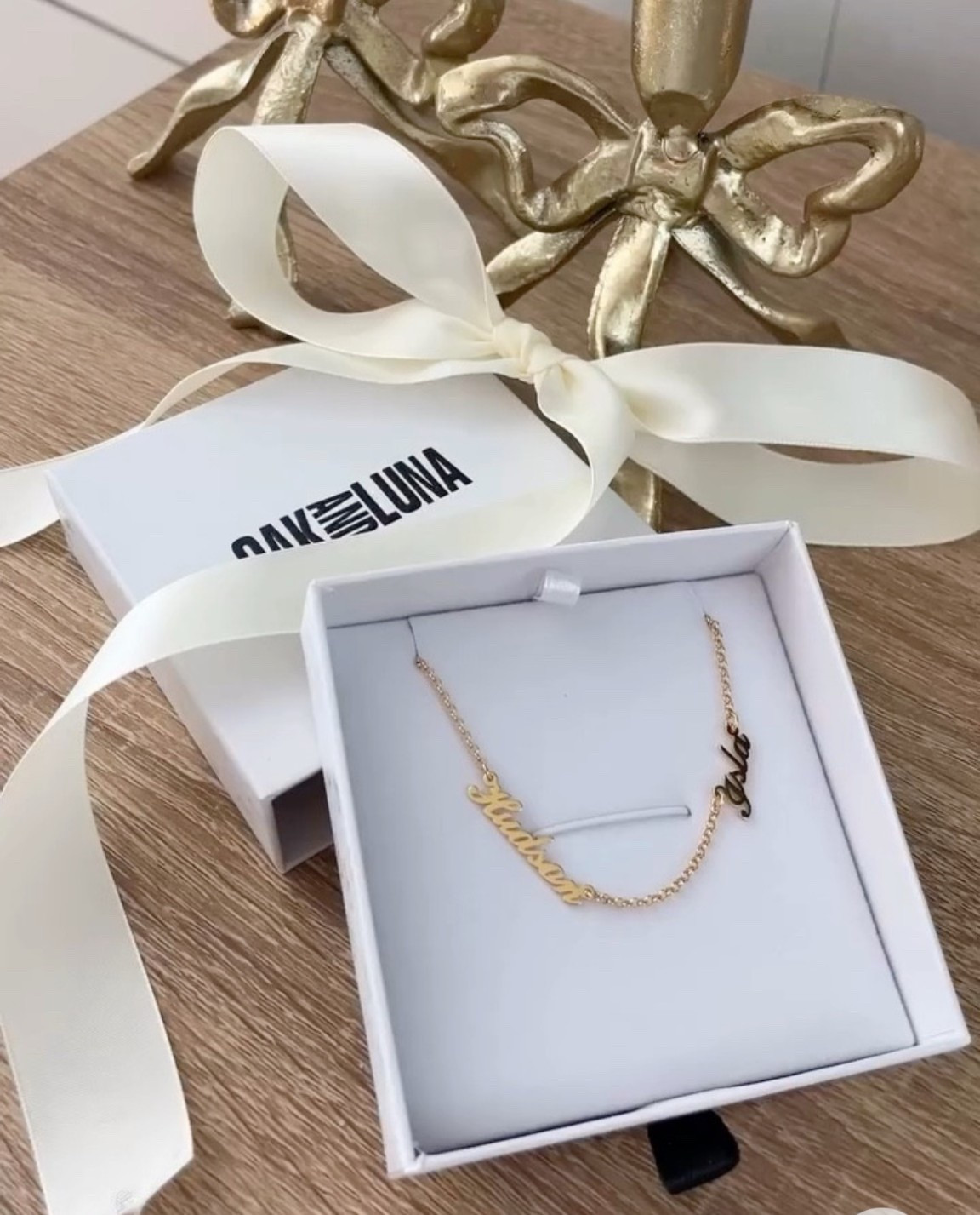 custom name necklace for the kiddos! I wear this literally every single day and it’s such great quality! 

#LTKBump #LTKGiftGuide