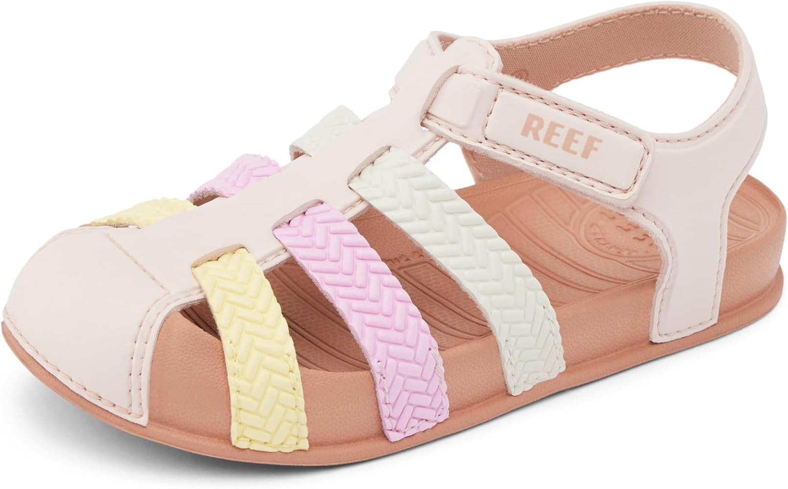 REEF Toddler/Little Kid Water Beachy Fisherman Sandal, Water Friendly, Adjustable Velcro Strap, C... | Amazon (US)