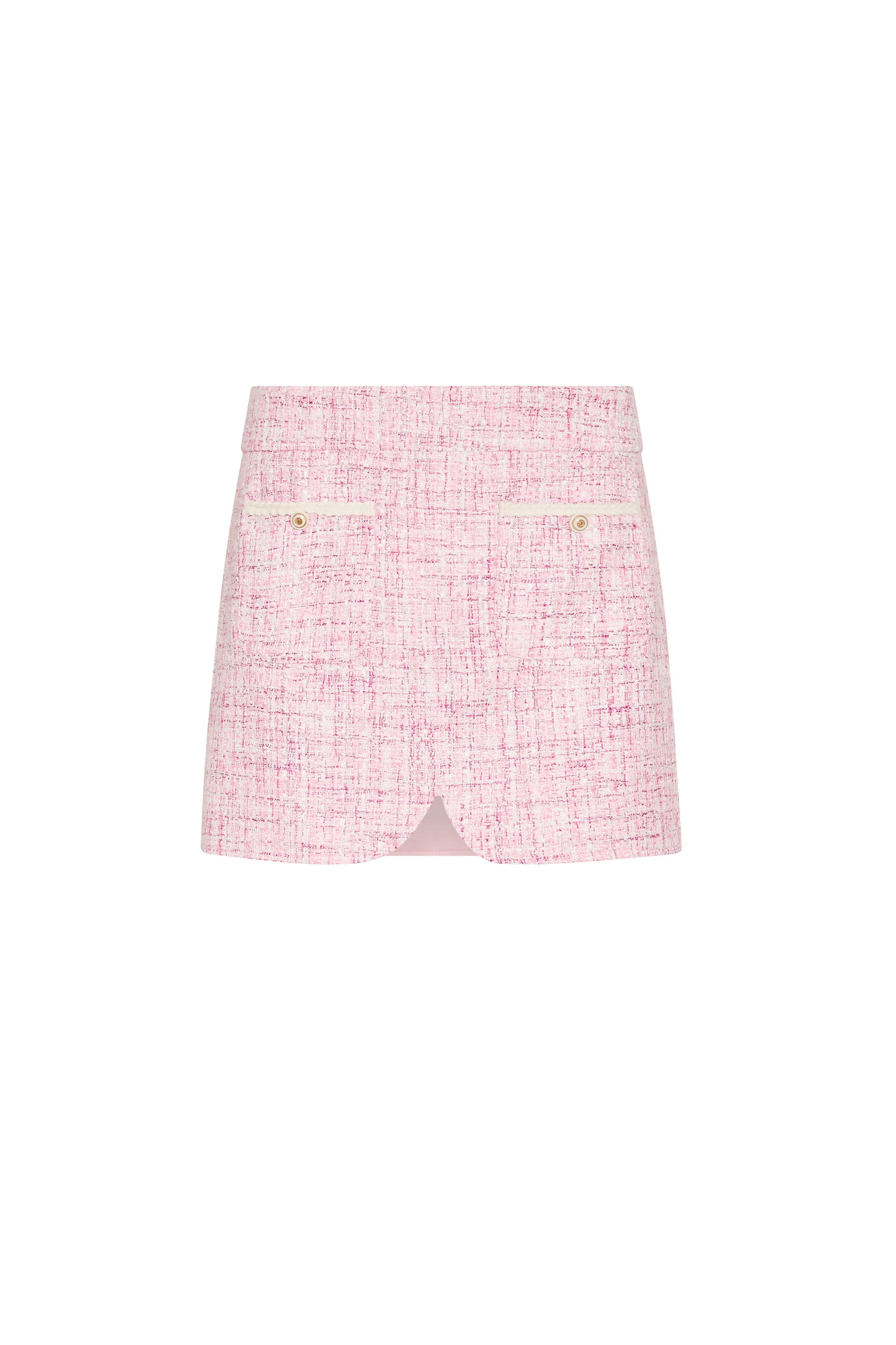 Caligari Skirt | Tweed Mini Skirt with Pockets - Amanda Uprichard | Amanda Uprichard