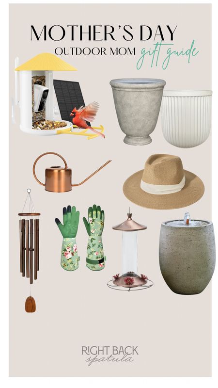 Mother’s Day gift guide for the Outdoorsy mom! 

Windchimes, outdoor planter, sun hat, outdoor fountain, bird feeders

#LTKSeasonal #LTKGiftGuide #LTKhome