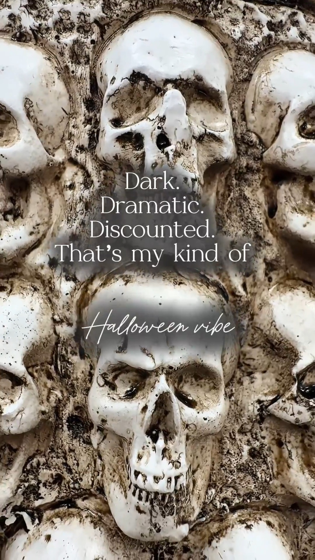 Spooky glam meets gothic vibes— discover hauntingly elegant Halloween decor on sale at Michael’s. Dark candle holders, skull accent pieces, ornate ghostly pictures— all the moody flair you crave 🖤
Save this reel if you’re decorating your haunted sanctuary, and tag a friend who needs a luxe spooky upgrade.


#spookydecor
#halloweenaesthetic
#halloweenobsessed
#gothicdecor
#haunteddecor
#darkhomedecor

gothic Halloween decor, spooky glam home accents, dark candle holders, skull accent pieces, ornate Halloween decorations, Halloween decor on sale, Michael’s Halloween decorations 

#LTKSaleAlert #LTKHalloween #LTKFindsUnder50