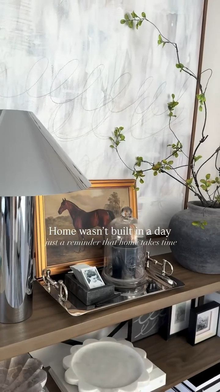 Home  takes time - and for me, it’s the layering of pieces that tell a story and curating moments that makes home feel so special ✨ 

You can find all my links on my LTK + Shopmy (link in bio) 🤎✨