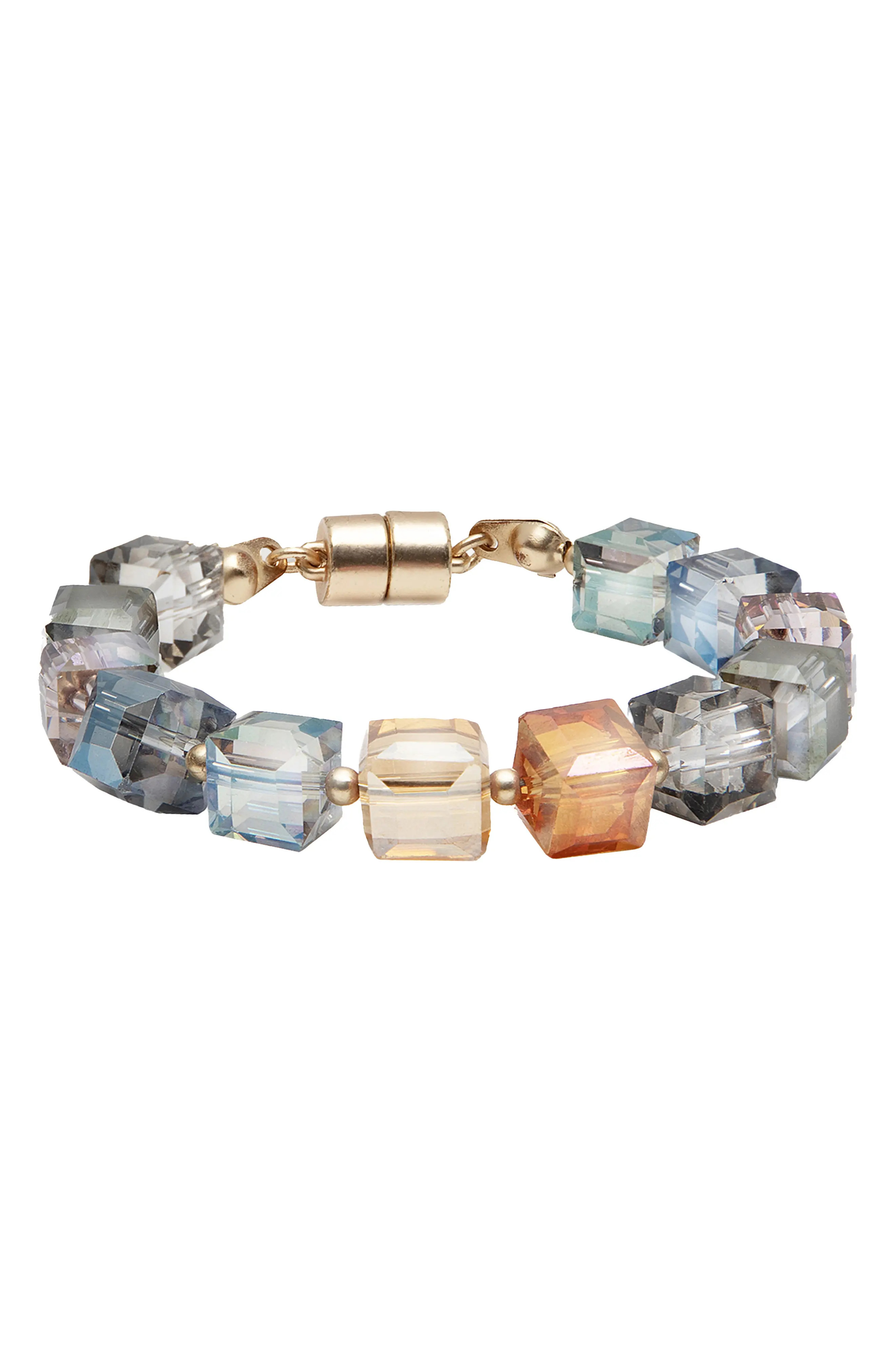 Faceted Stone Bead Bracelet (Women) | Nordstromrack | Nordstrom Rack