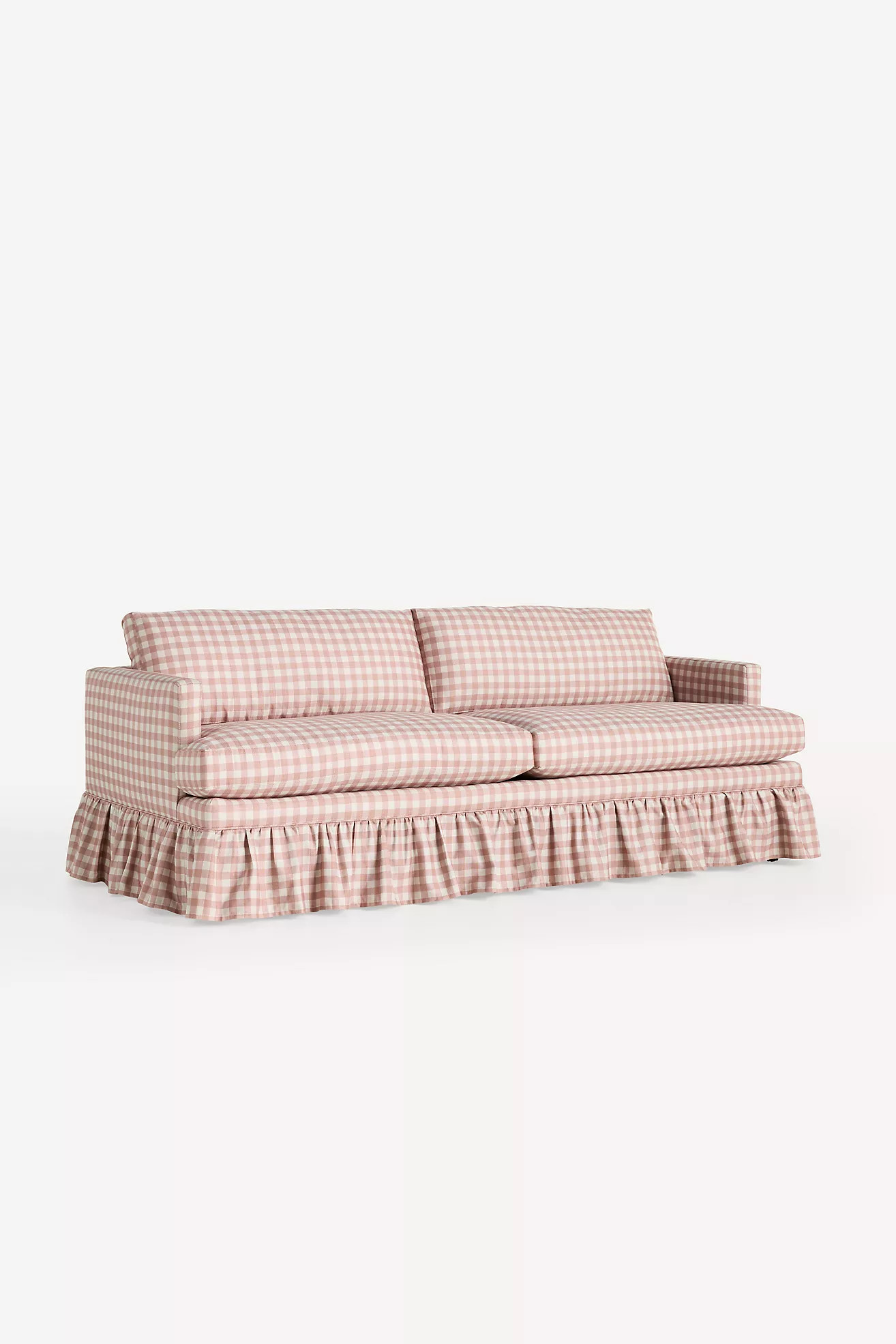 Bowen 83" Ruffle Sofa | Anthropologie (US)