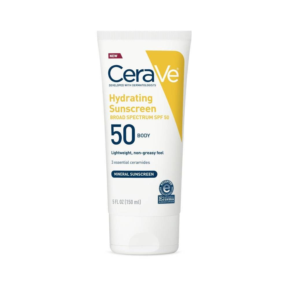 CeraVe Hydrating Sunscreen Body Lotion - SPF 50 - 5 fl oz | Target