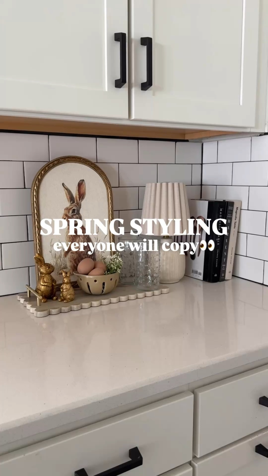 Spring styling everyone will copy👀🌸🐰

#LTKSpringSale #LTKHome #LTKSeasonal