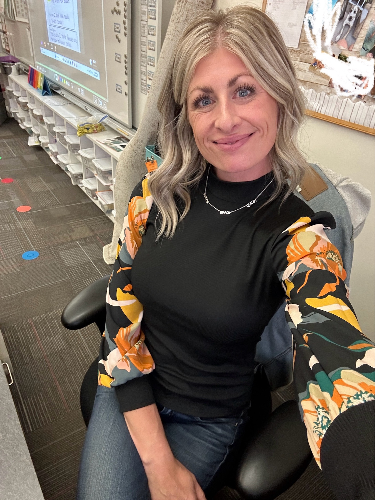 Teacher outfit, shein outfit, blouse 

Wearing size small 