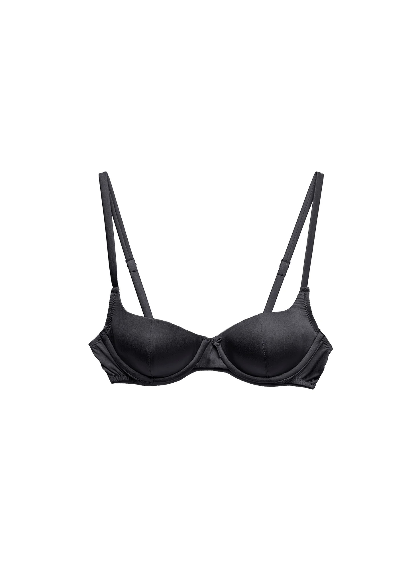 Satin Luxe Balconette Bra | Fleur du Mal | Fleur du Mal
