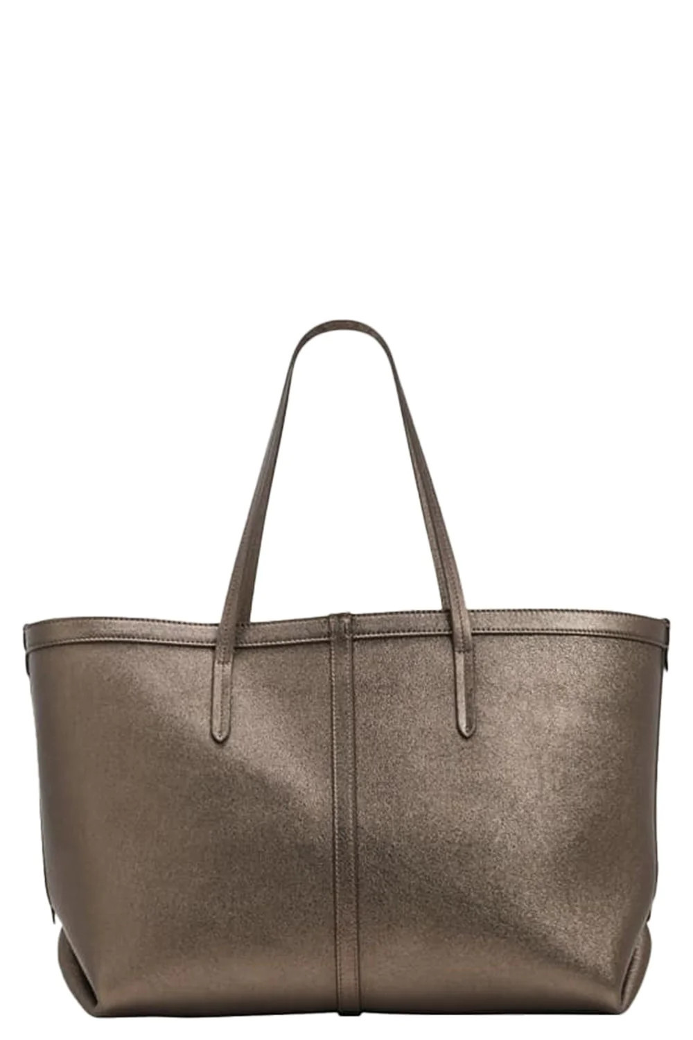 Monili Trim Leather Tote Bag | Marissa Collections