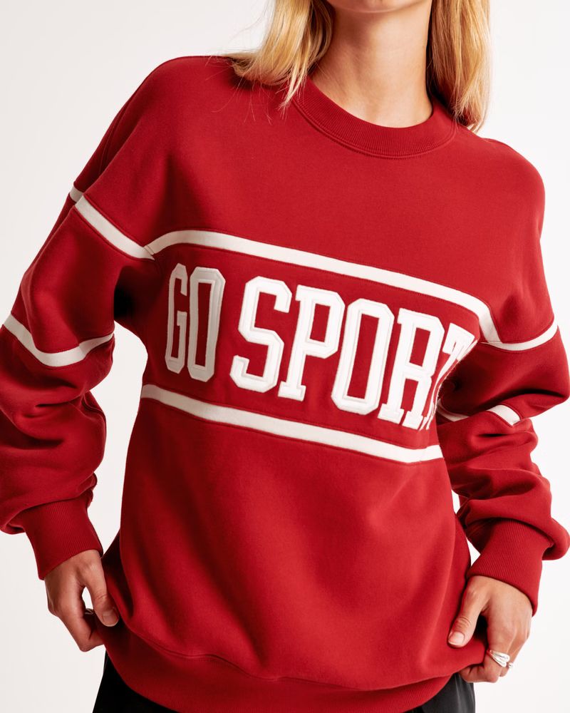 Go Sports Vintage Sunday Crew | Abercrombie & Fitch (US)