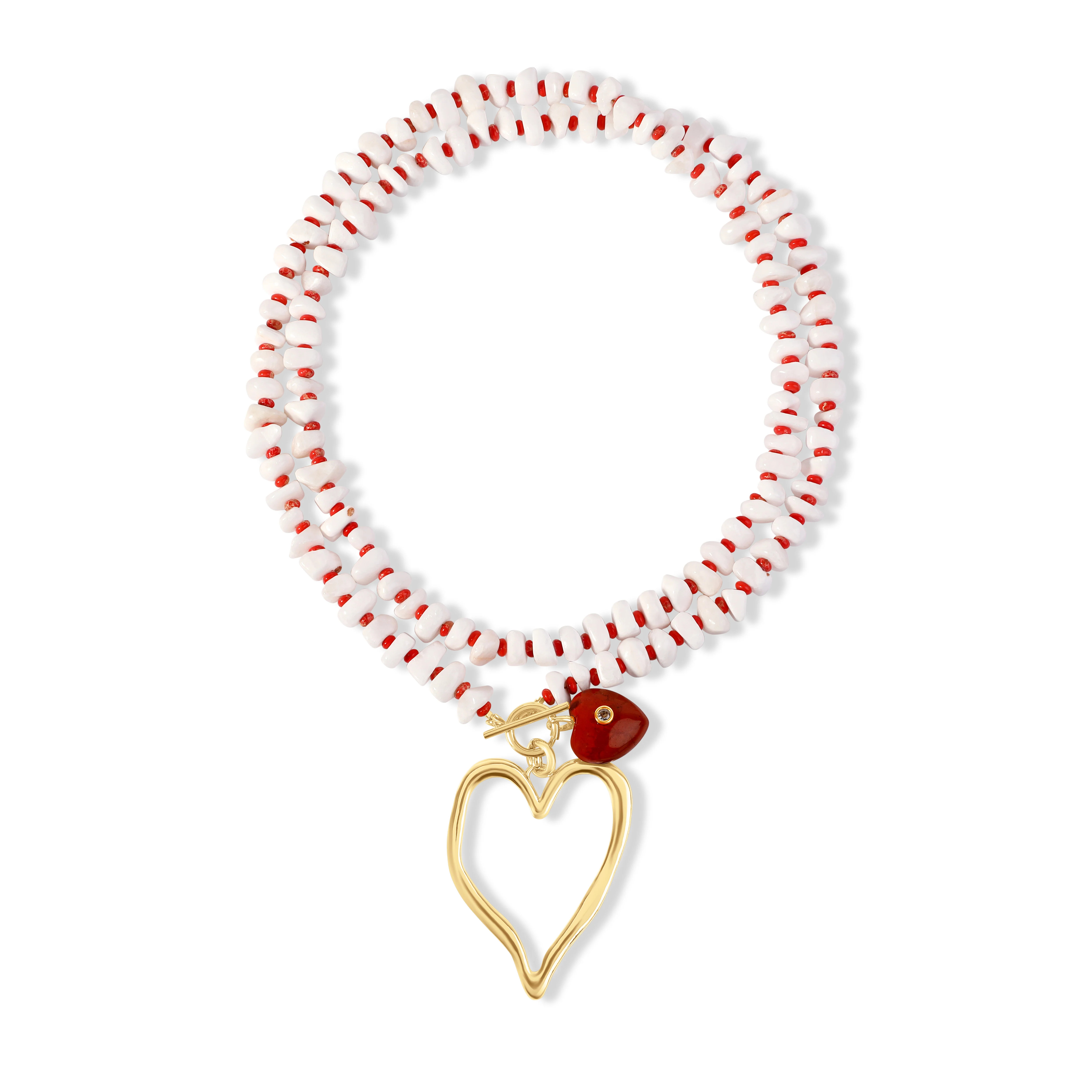 Extra Long Heart Necklace | Hannah B. Jewelry