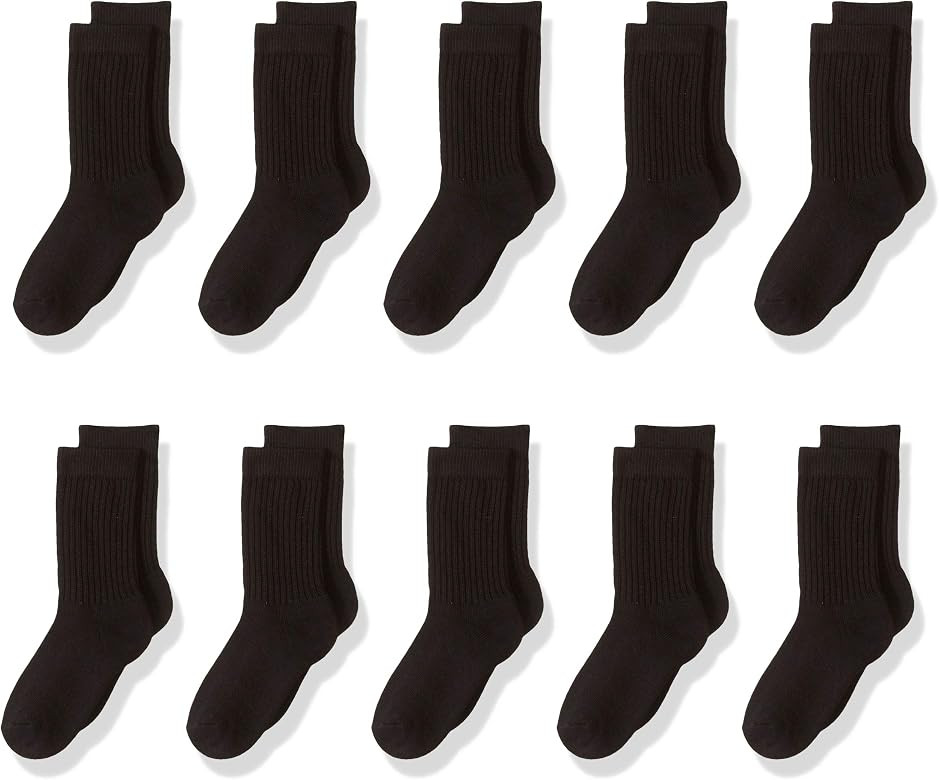 Amazon Essentials Kids' 10-Pack Cotton Crew Sock | Amazon (US)