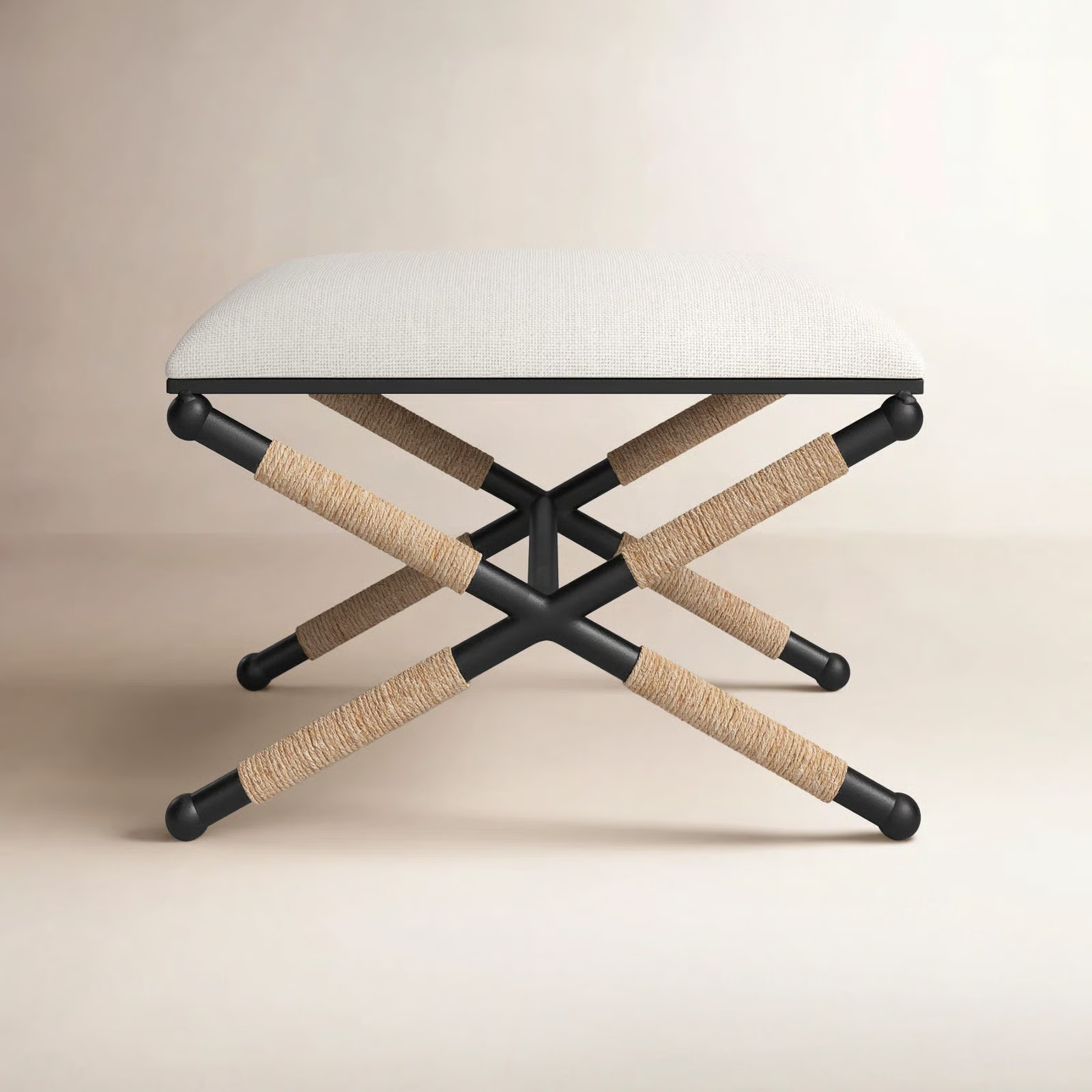 Metal Accent Stool | Birch Lane