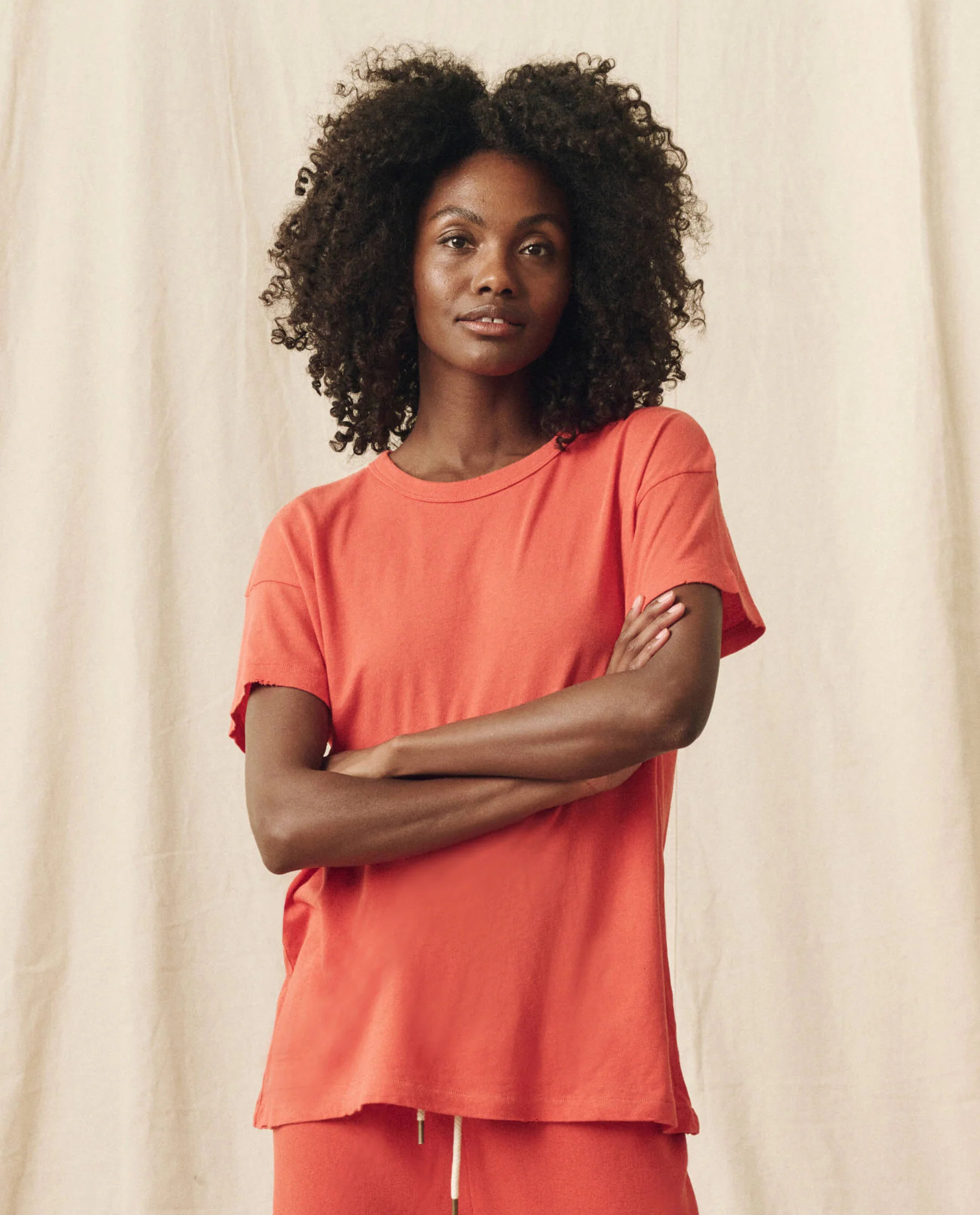 The Boxy Crew. Solid -- Heirloom Tomato | THE GREAT.