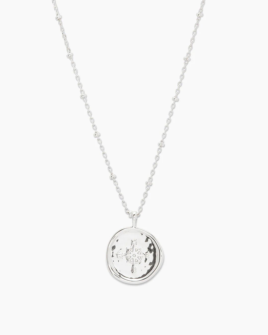 Compass Coin Necklace | Gorjana