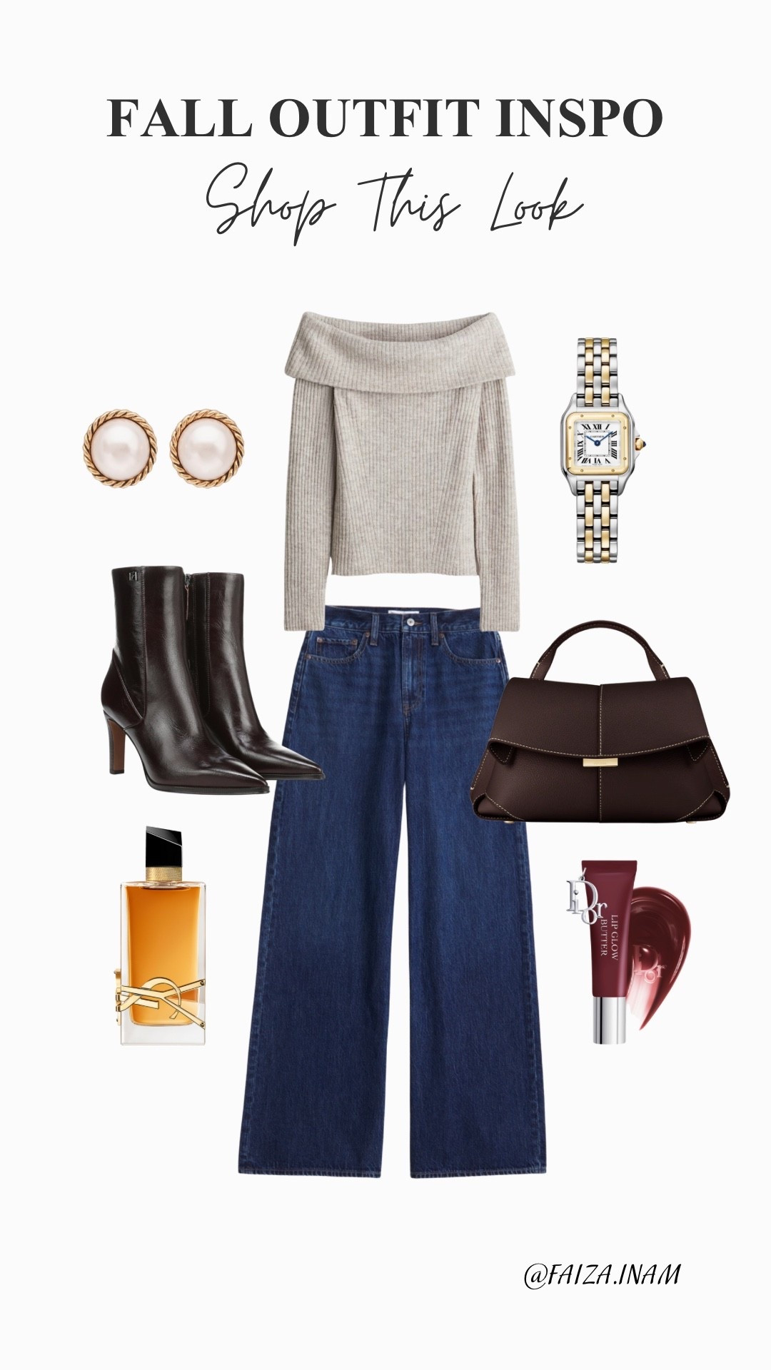 A cozy off the shoulder knit sweater with high waist wide leg pants perfect for any occaion. A classy yet an elevated look!

#LTKStyleTip #LTKFindsUnder100 #LTKBeauty