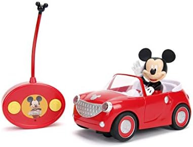 Jada Toys Disney Junior Mickey Mouse Clubhouse Roadster RC Car Red, 7" | Amazon (US)