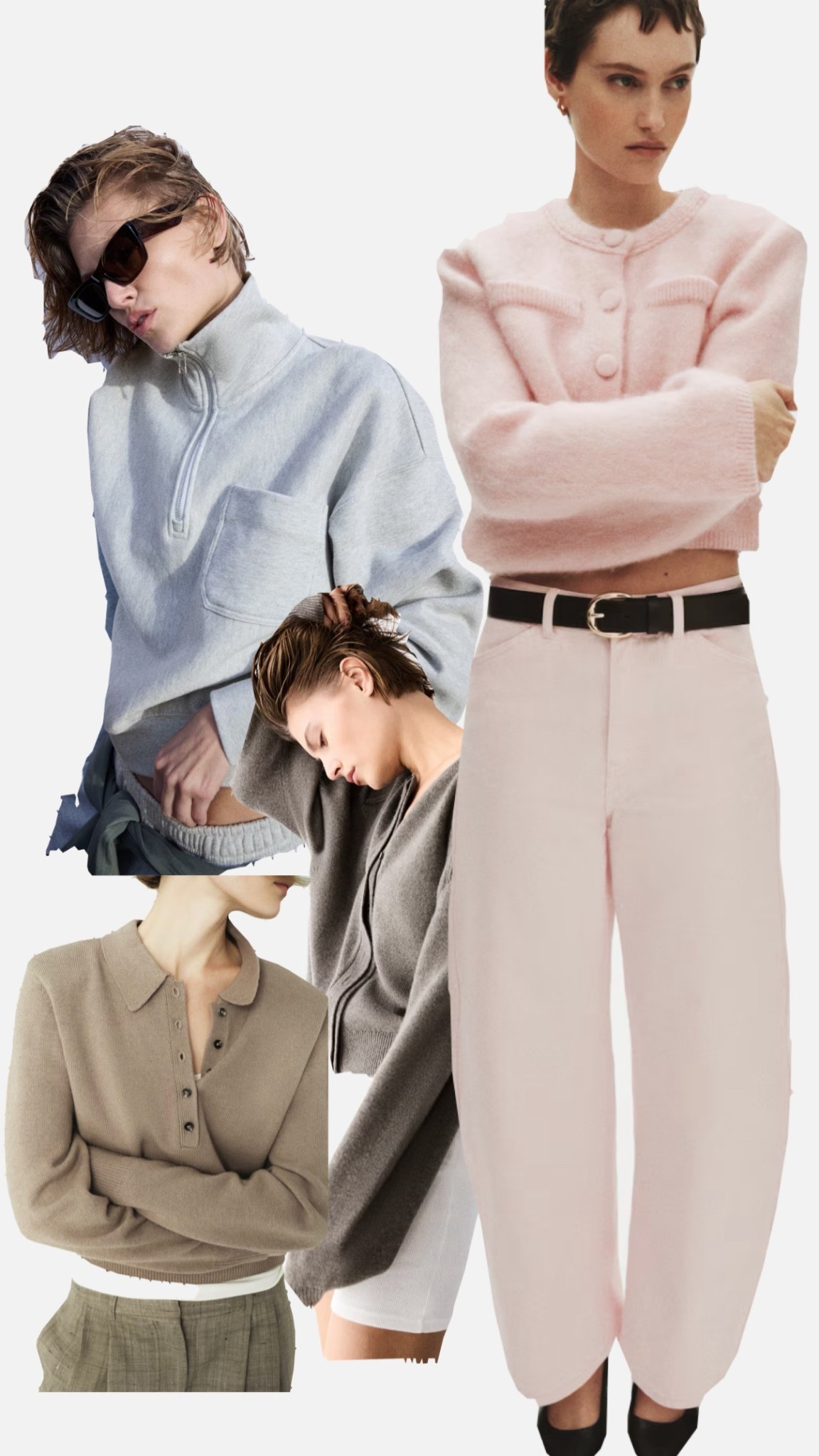 Just added these casual elevated pieces to basket! Ordered size small in the tops and size 8/small in bottoms. So good 😊 

#LTKFashionMonth #LTKspring #LTKuk