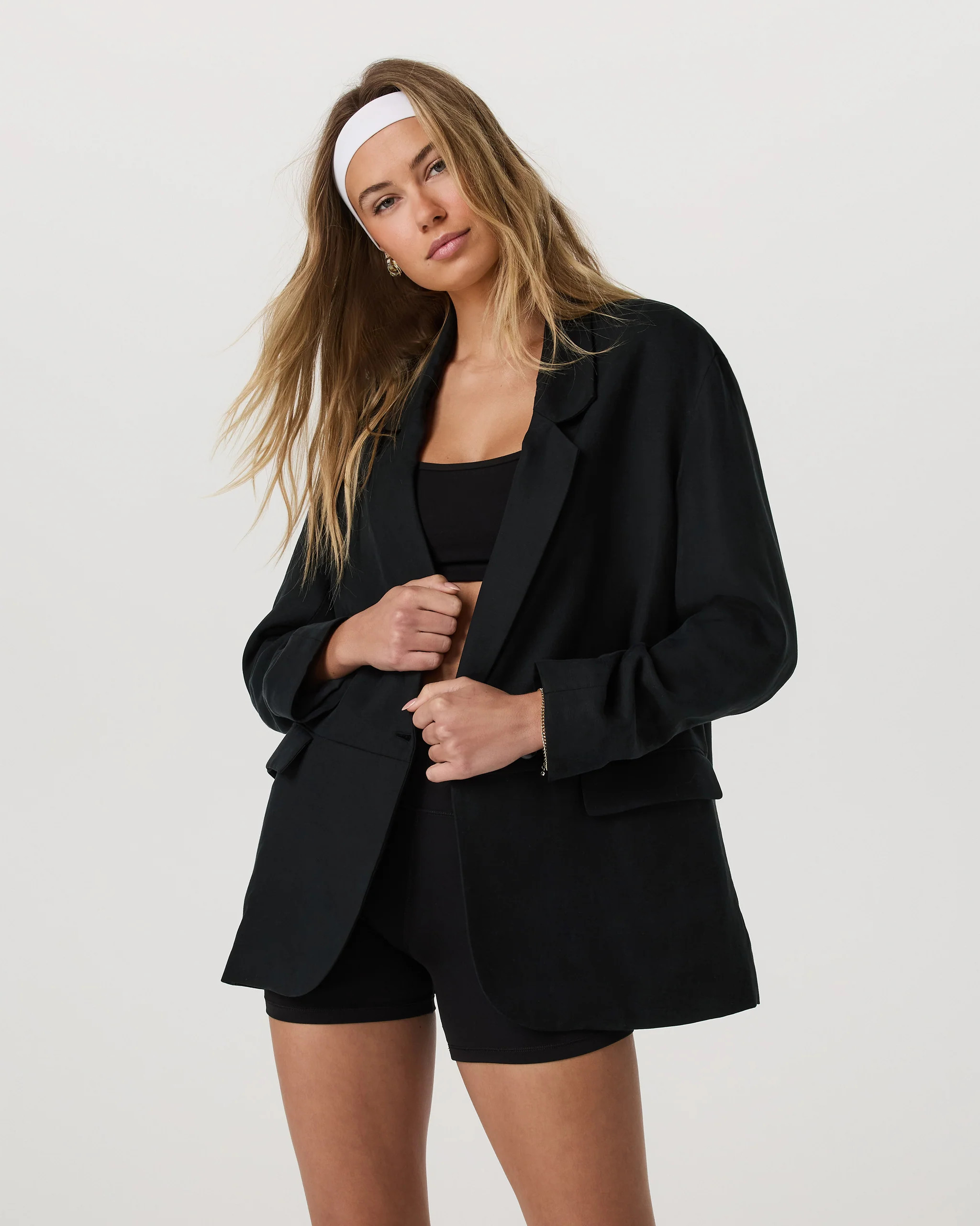 Trestles Twill Blazer | Black | Vuori | Vuori Clothing (US & Canada)