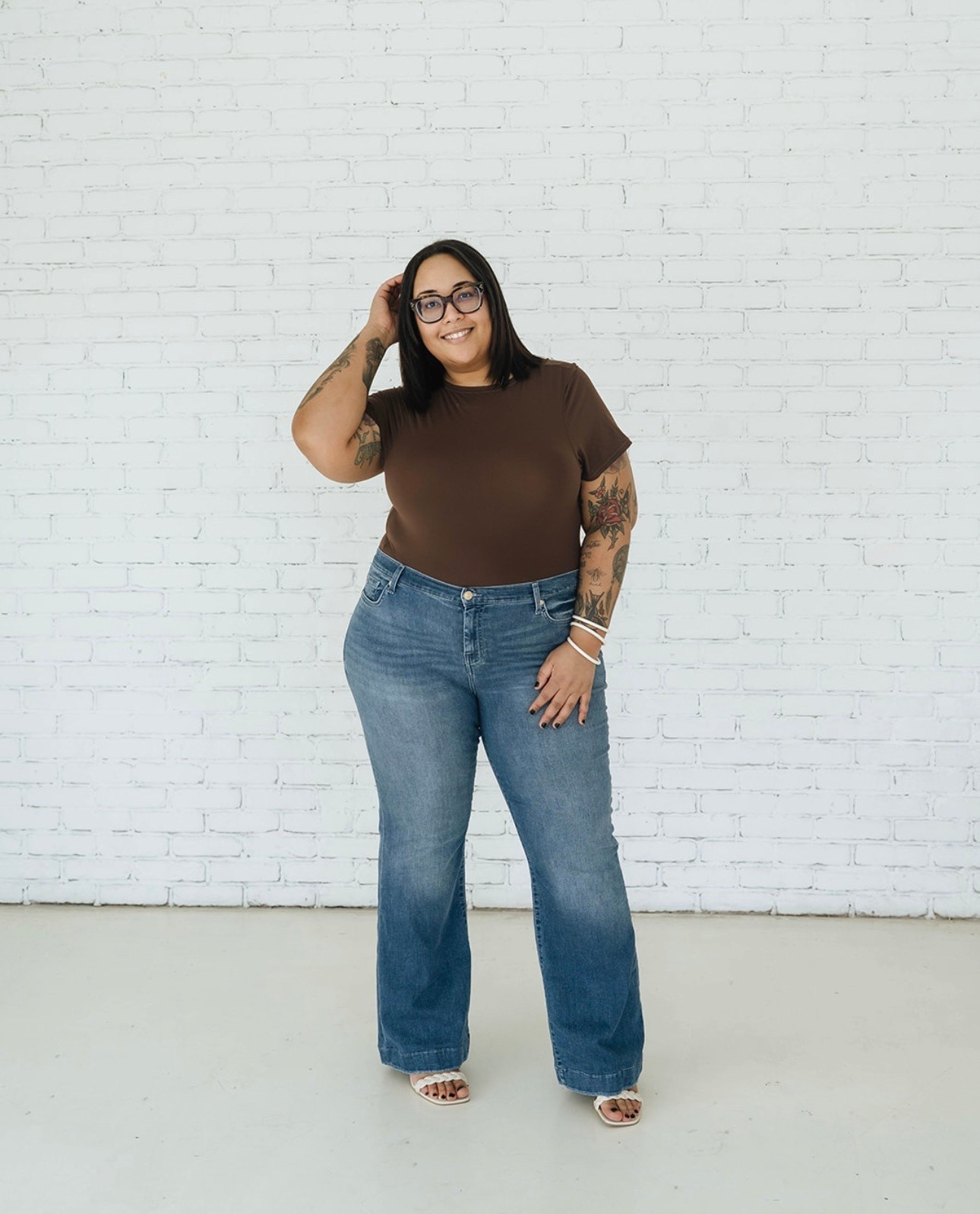 Okay, these are the jeans you need, especially if you’ve got curves and want comfort that still slays. The 7 For All Mankind Dojo jeans are everything—relaxed fit, high-waisted, and that perfect wide leg that gives you major shape while keeping it laid-back. Pair them with a Skims top, and you've got a killer combo. The Skims fabric hugs you in all the right places, giving you that smooth, sleek vibe without compromising on comfort. It’s the ultimate go-to look for curvy babes who want to feel confident, stylish, and super comfortable—whether you're out for brunch or just running errands.


#LTKPlusSize #LTKMidsize #LTKSaleAlert