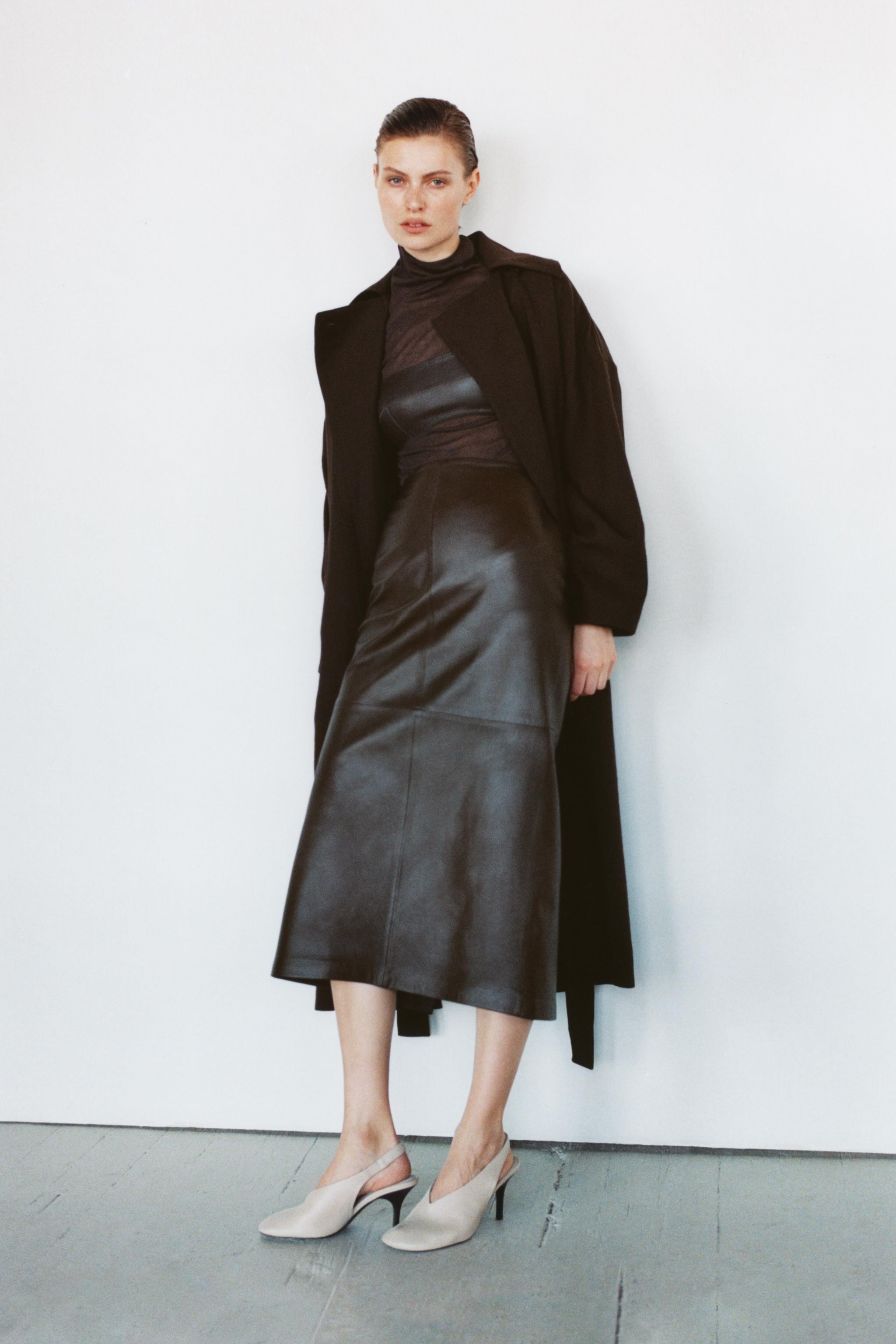 FLOWING WOOL TRENCH COAT ZW COLLECTION LIMITED EDITION | Zara AU