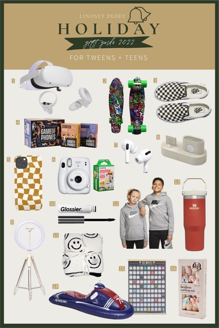 Gifts for tweens & teens! 

#giftguide #giftsforkids #giftsforteens

Christmas gifts, holiday gifts, VR, beauty, tech, games, gift guide 

#LTKU #LTKunder50 #LTKkids