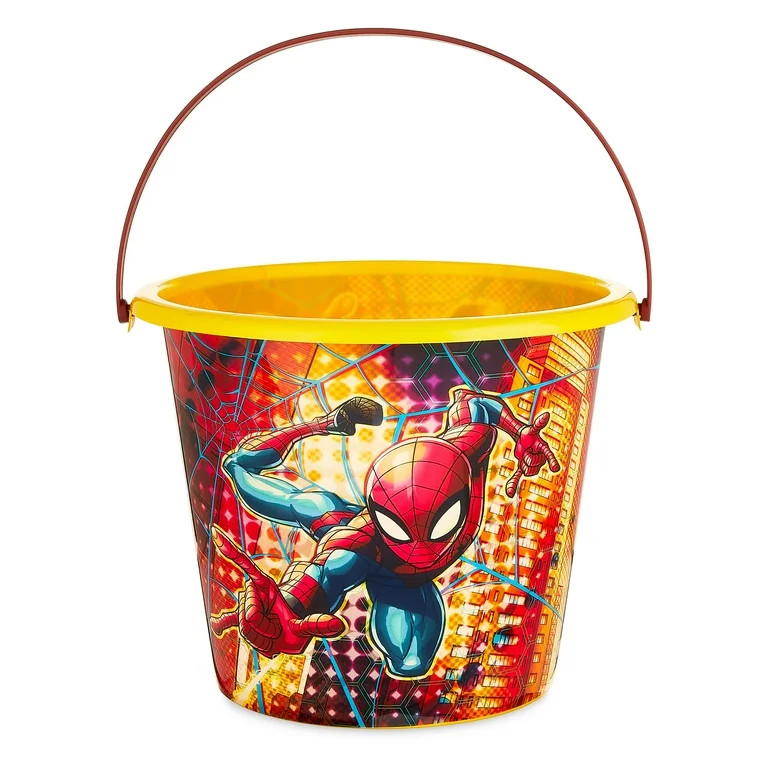 Marvel's Spiderman Jumbo Plastic Easter Bucket - 10.75" x 8.75" | Walmart (US)